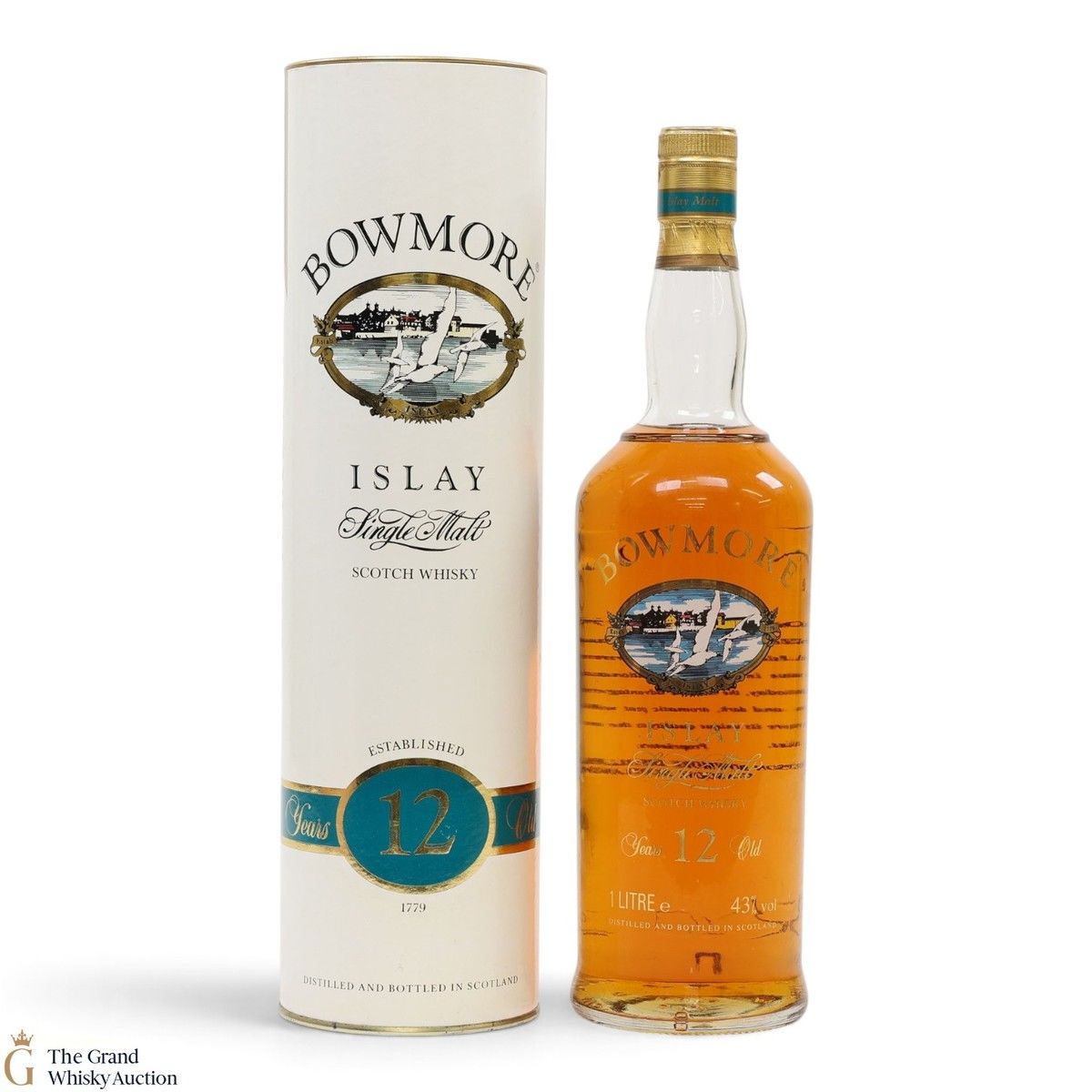 Bowmore - 12 Year Old - Screen Print 1990s (1L)