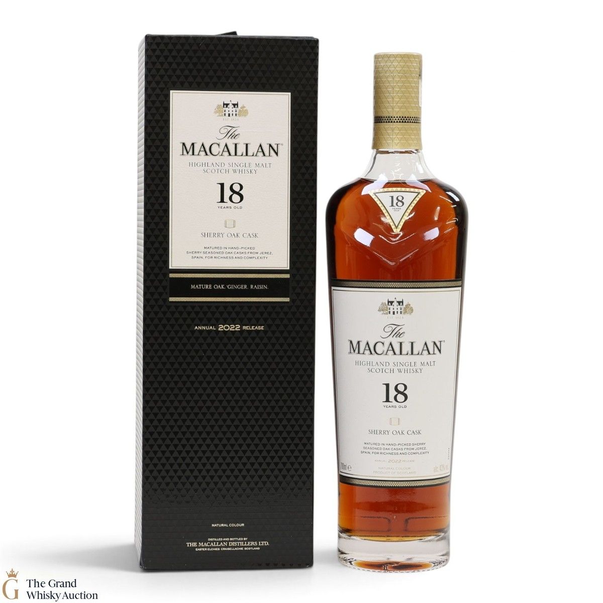 Macallan - 18 Year Old - Sherry Oak Cask - 2022 Annual Release