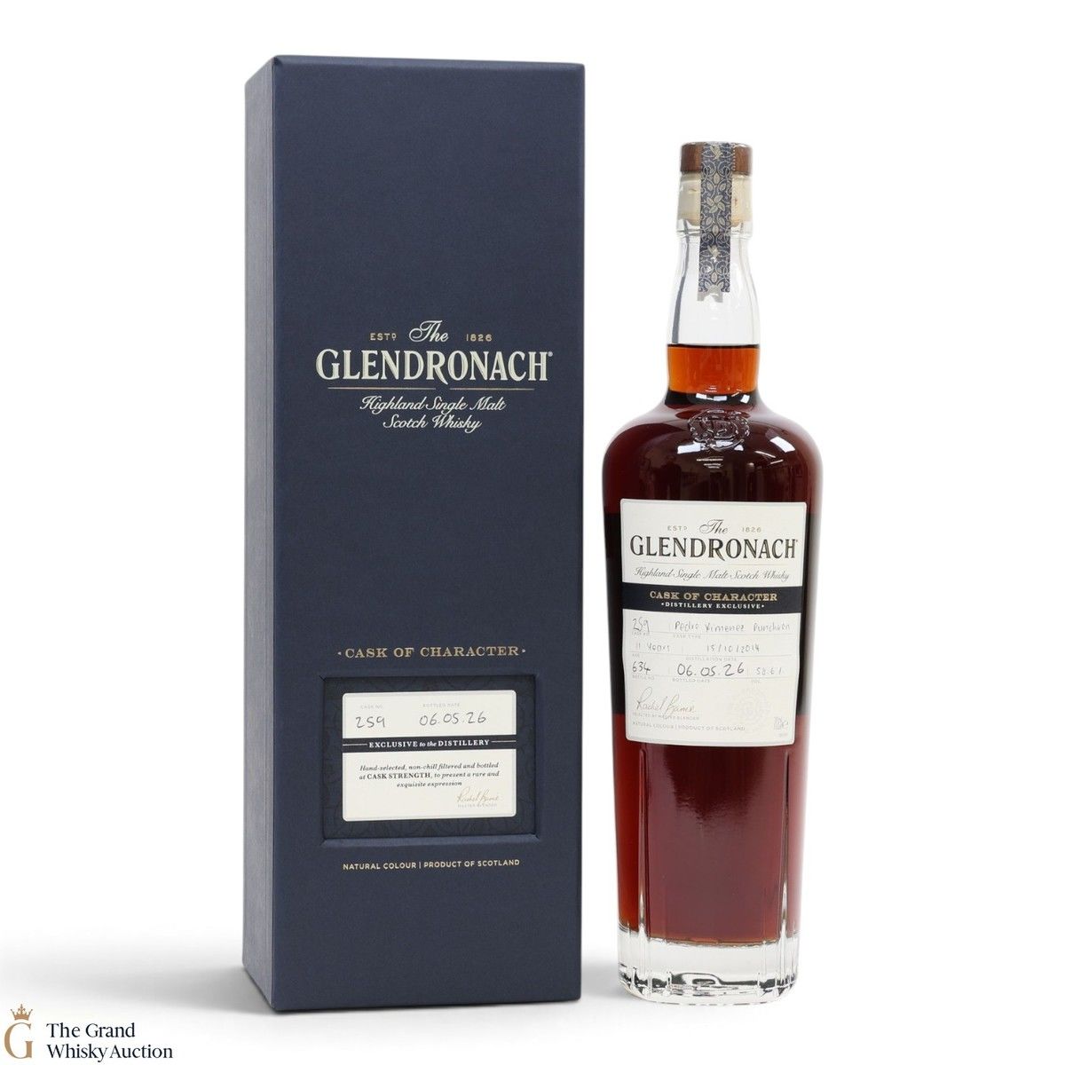 Glendronach - 11 Year Old 2014 - Cask Strength PX #259 - Distillery Exclusive