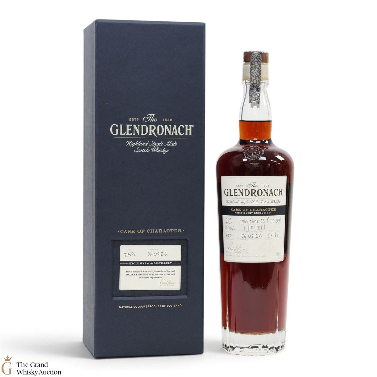 Glendronach - 11 Year Old 2014 - Cask Strength PX #259 - Distillery Exclusive