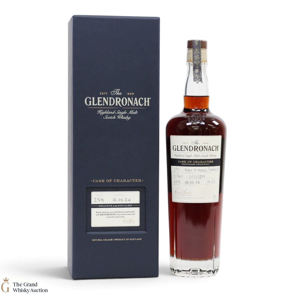 Glendronach - 11 Year Old 2014 - Cask Strength PX #259 - Distillery Exclusive