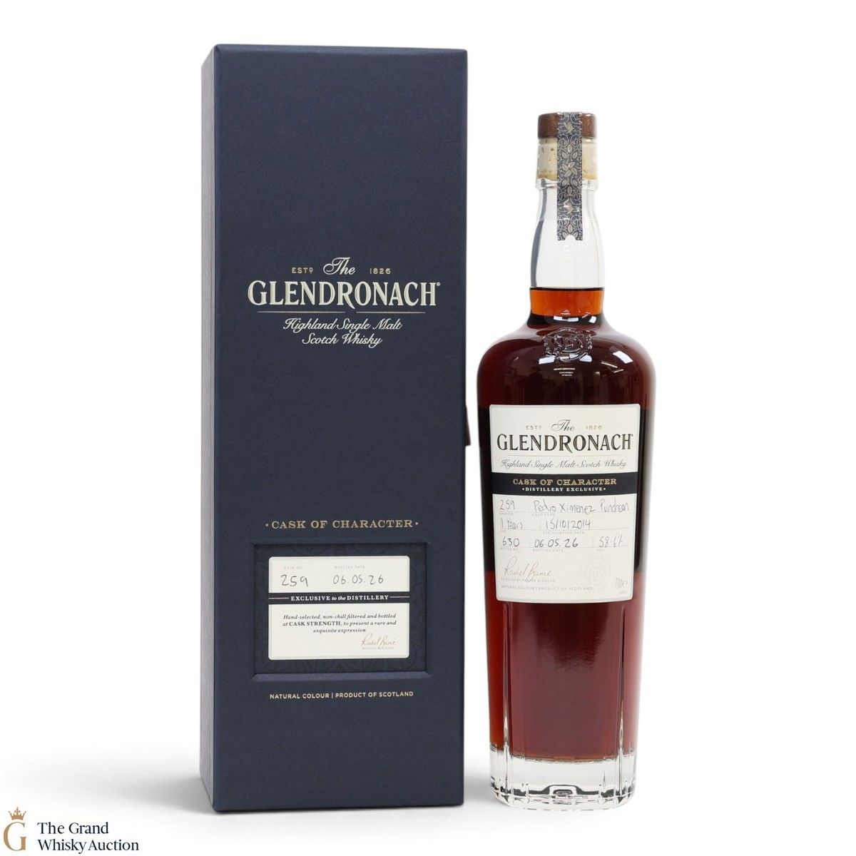 Glendronach - 11 Year Old 2014 - Cask Strength PX #259 - Distillery Exclusive