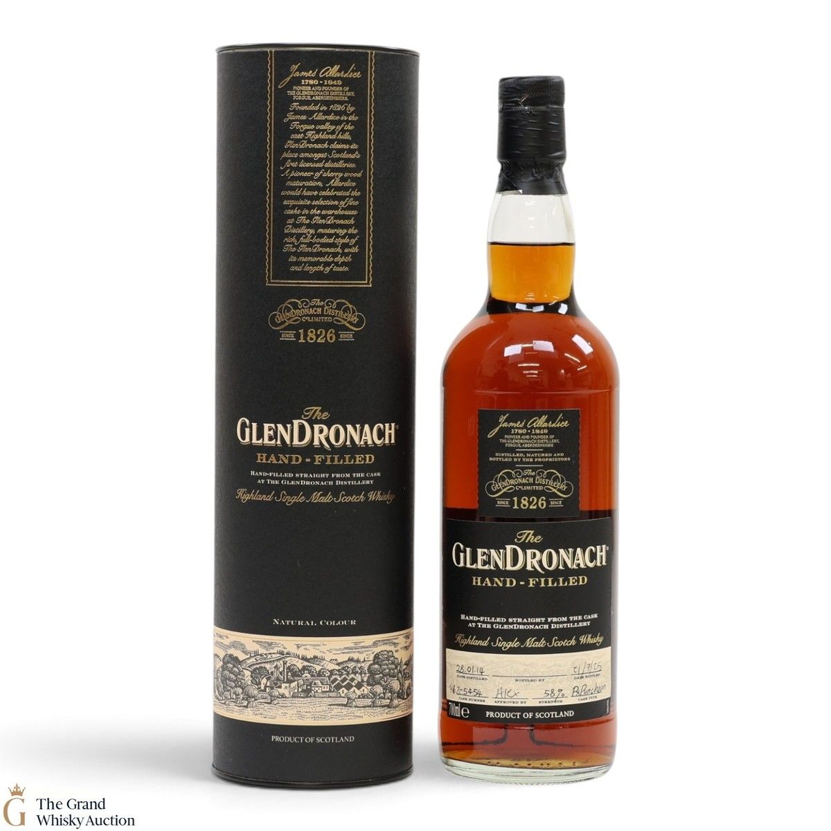 Glendronach - 11 Year Old 2014 - Hand Filled Cask Strength PX #5454
