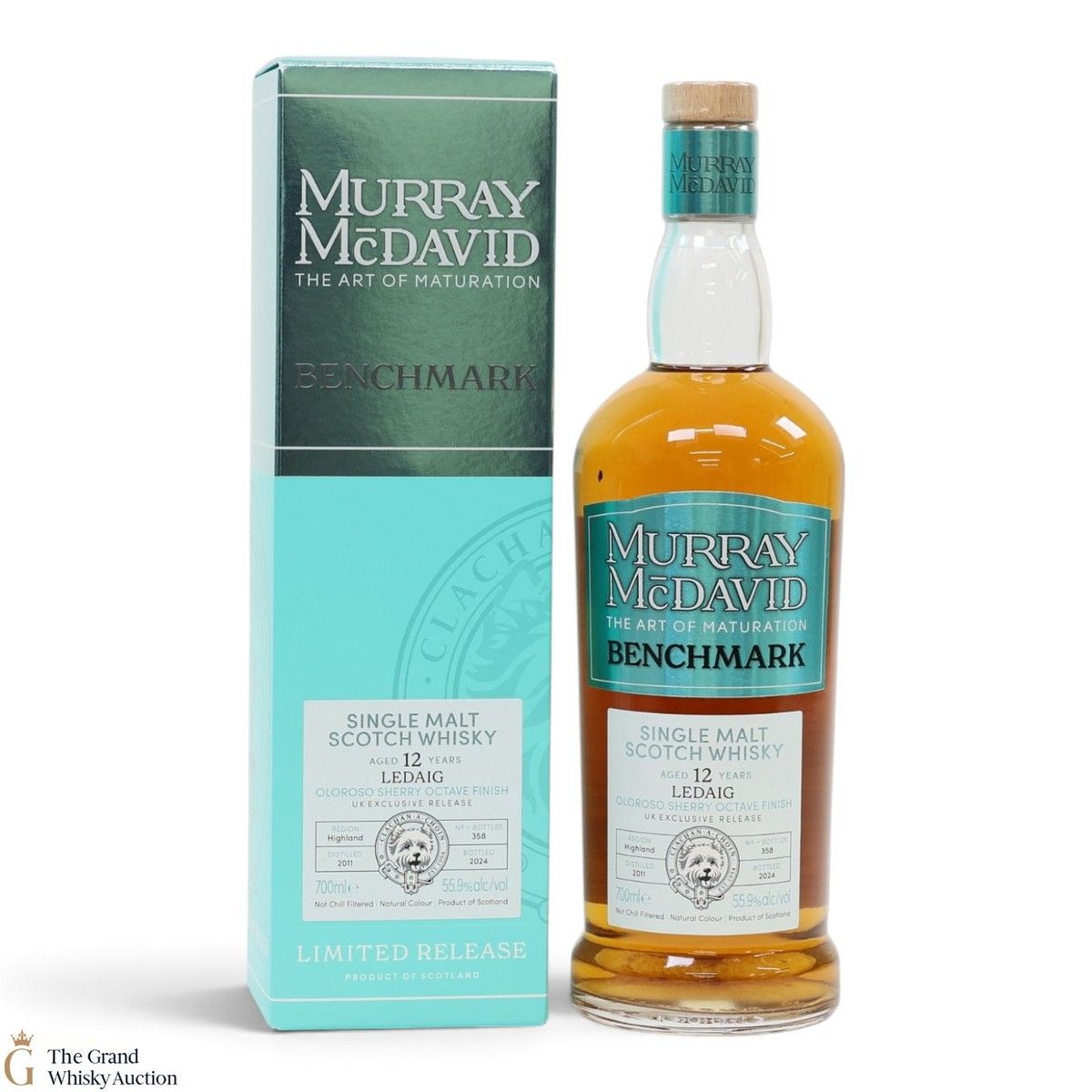 Ledaig - 12 Year Old 2011 - Oloroso Sherry Octave Finish - Benchmark Murray McDavid - UK Exclusive