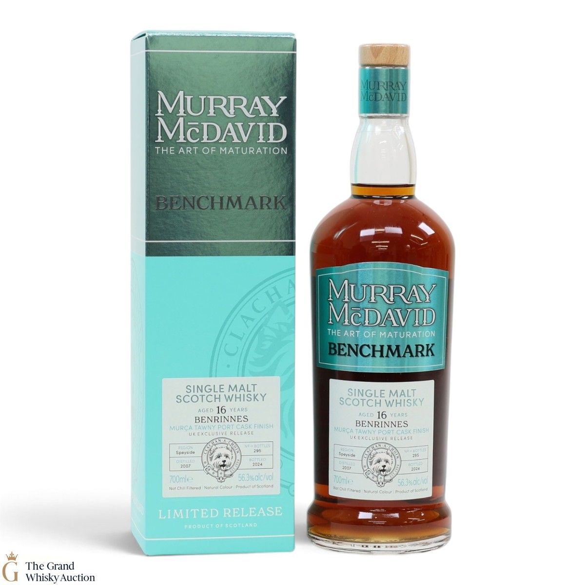 Benrinnes - 16 Year Old 2007 - Murça Tawny Port Cask Finish - Benchmark Murray McDavid - UK Exclusive