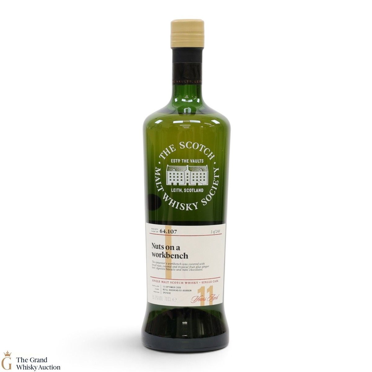 Mannochmore - 11 Year Old 2006 - SMWS 64.107 - Nuts On a Workbench