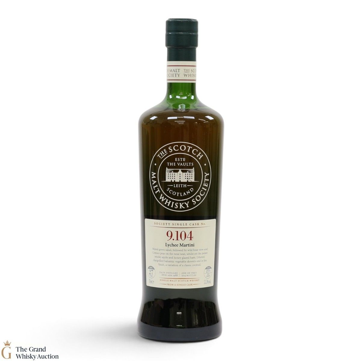 Glen Grant - 27 Year Old 1988 - SMWS 9.104 - Lychee Martini