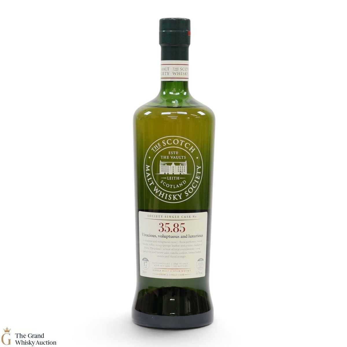 Glen Moray - 17 Year Old 1995 - SMWS 35.85 - Vivacious, Voluptuous And Luxurious