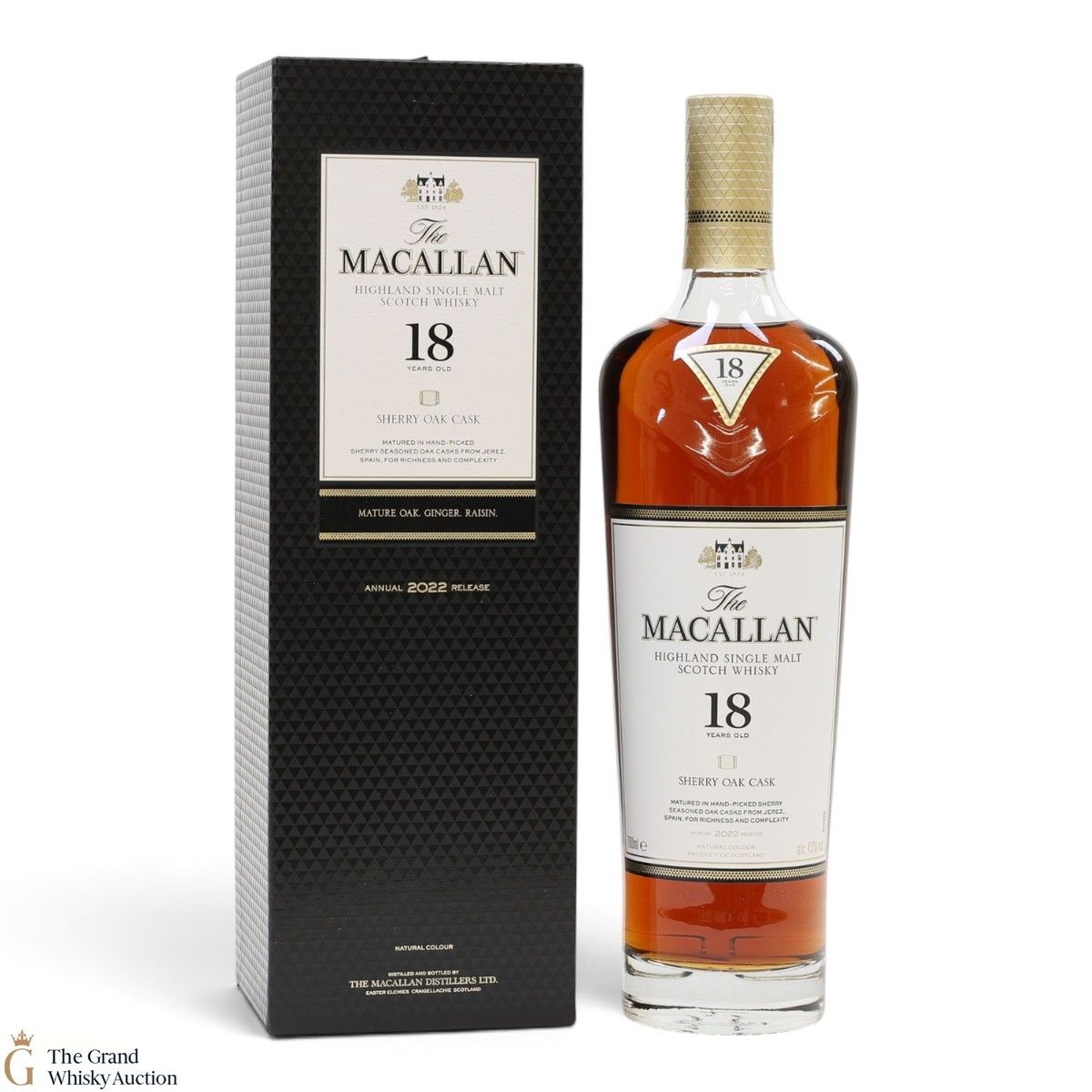 Macallan - 18 Year Old - Sherry Oak Cask - 2022 Annual Release