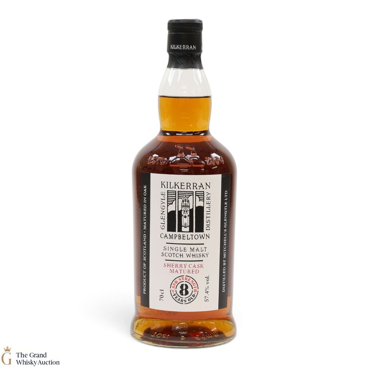 Kilkerran - 8 Year Old - Sherry Cask Matured - Cask Strength