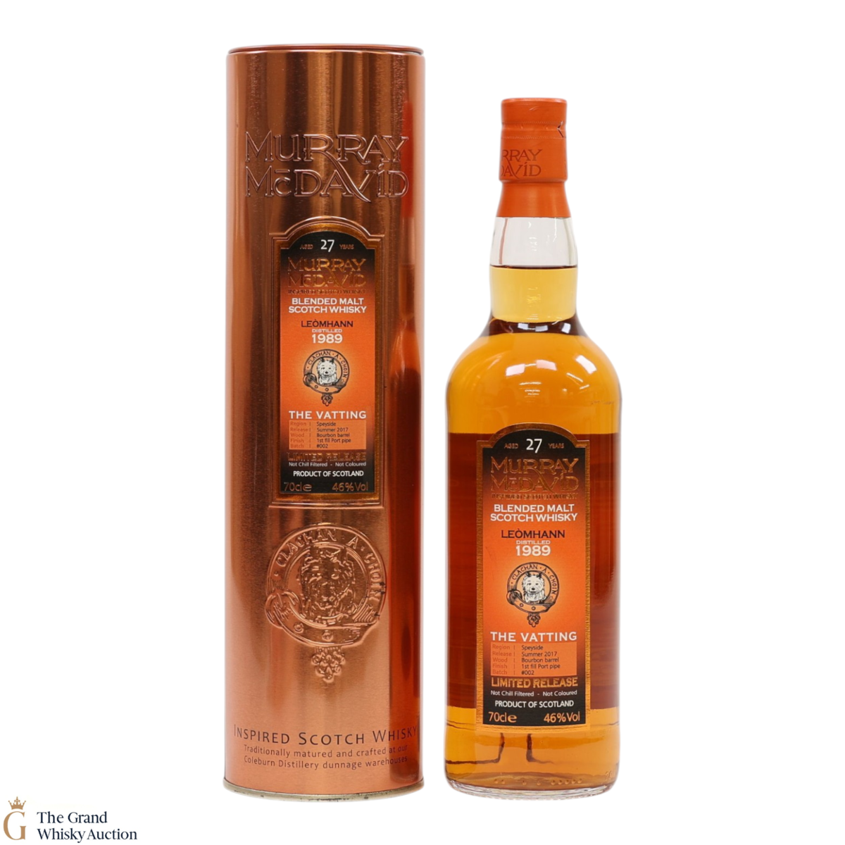 Leomhann - 27 Year Old 1989 - The Vatting - Limited Release - Murray McDavid