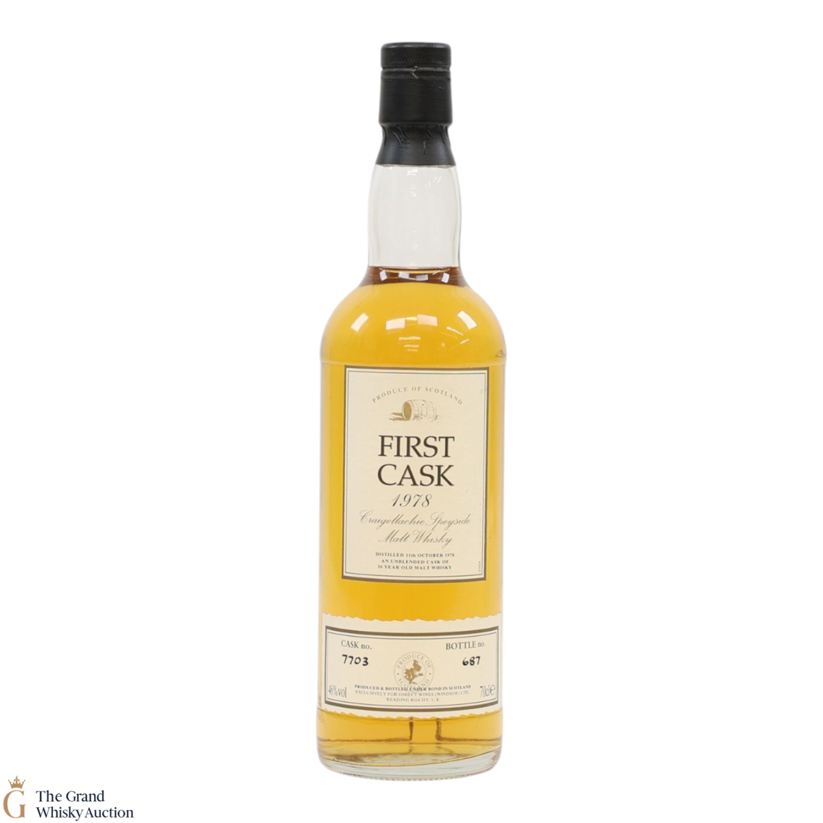 Craigellachie - 16 Year Old 1978 #7703 - First Cask