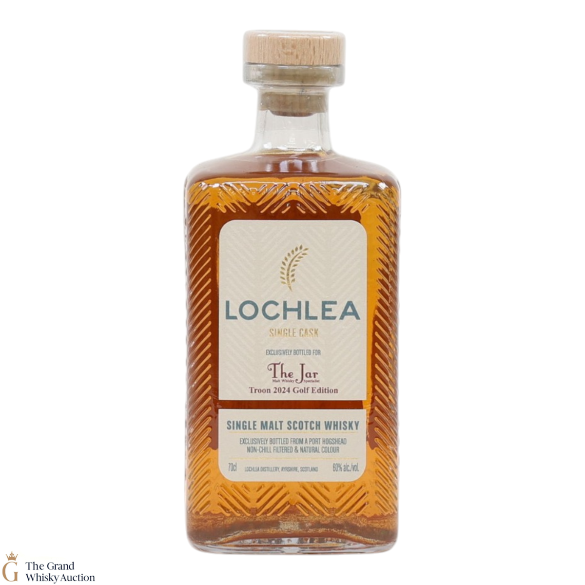Lochlea - Single Cask - Port Hogshead - The Jar Troon 2024 Golf Edition