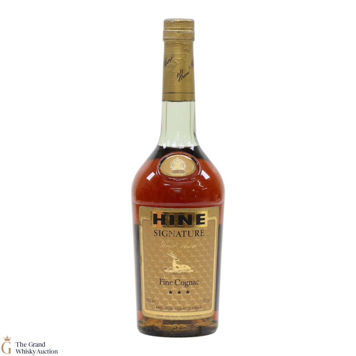 Hine - Signature - Three Star Fine Cognac (68cl)