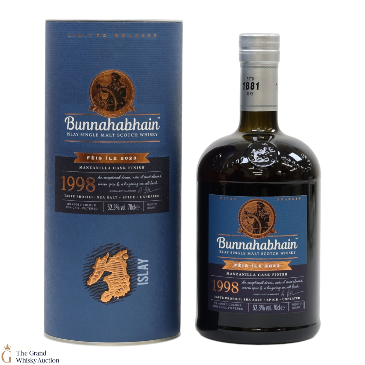 Bunnahabhain - 1998 Manzanilla Cask Finish - Fèis Ìle 2023
