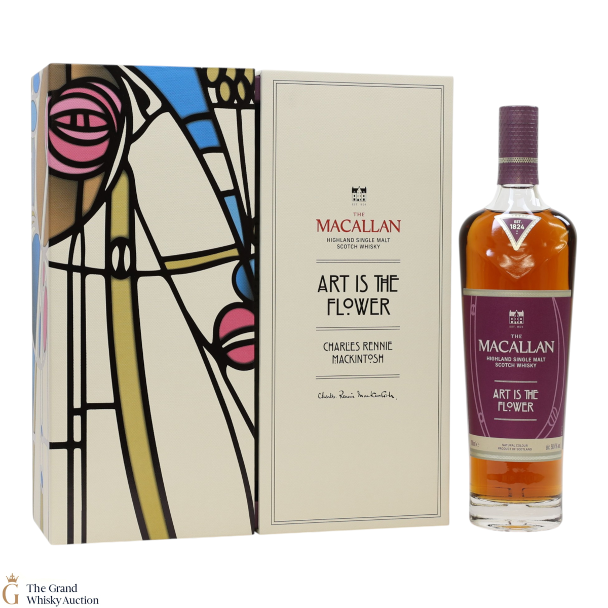 Macallan x Charles Rennie Mackintosh - Art is the Flower