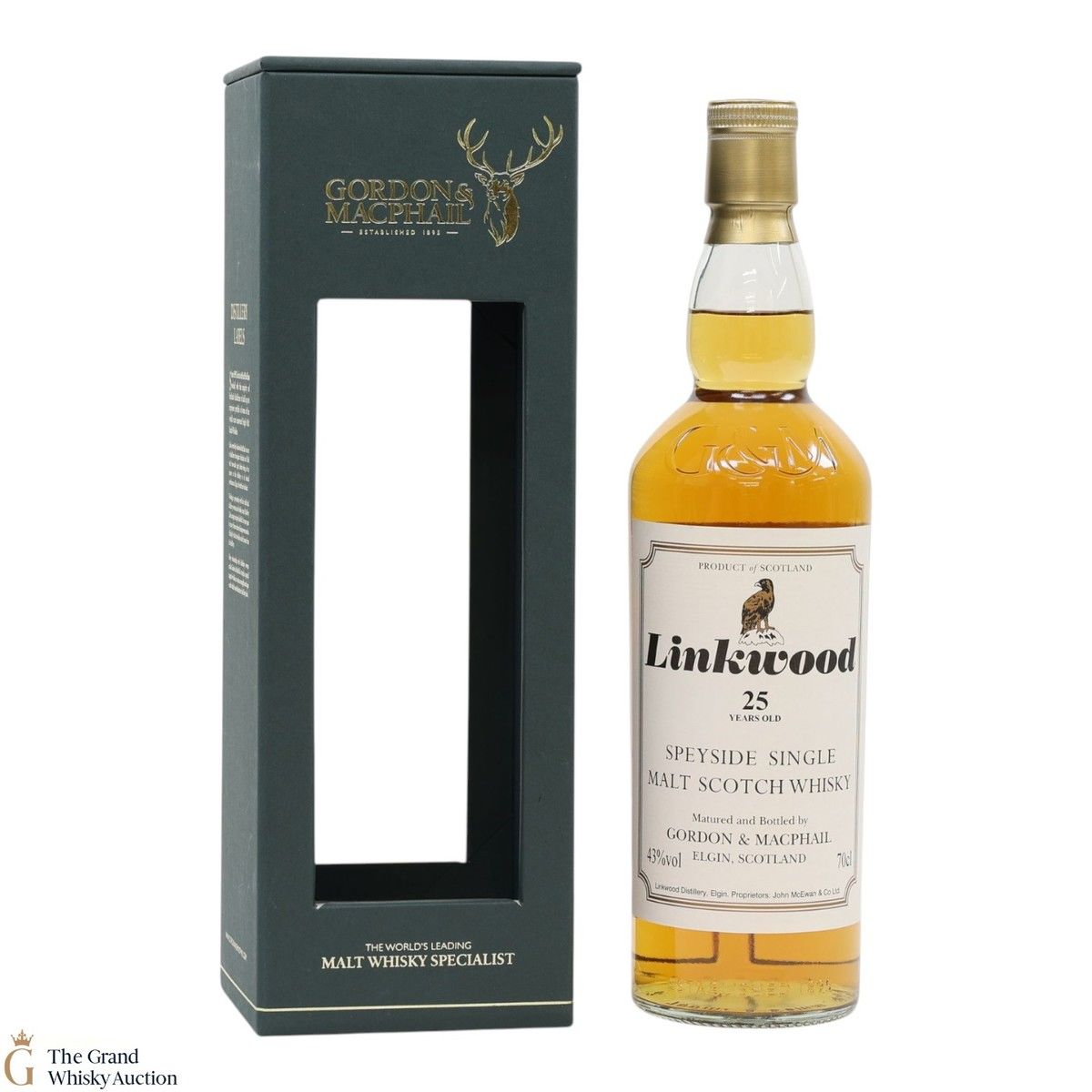 Linkwood - 25 Year Old - Gordon & MacPhail