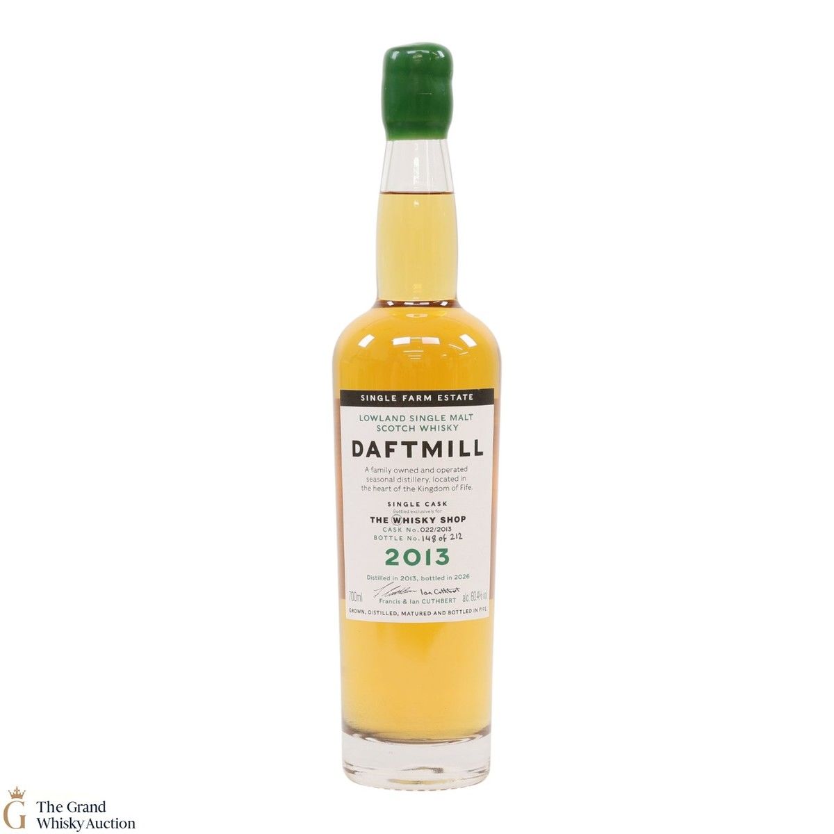 Daftmill - 2013 - First Fill Ex-Bourbon Barrel #022/2013 - The Whisky Shop