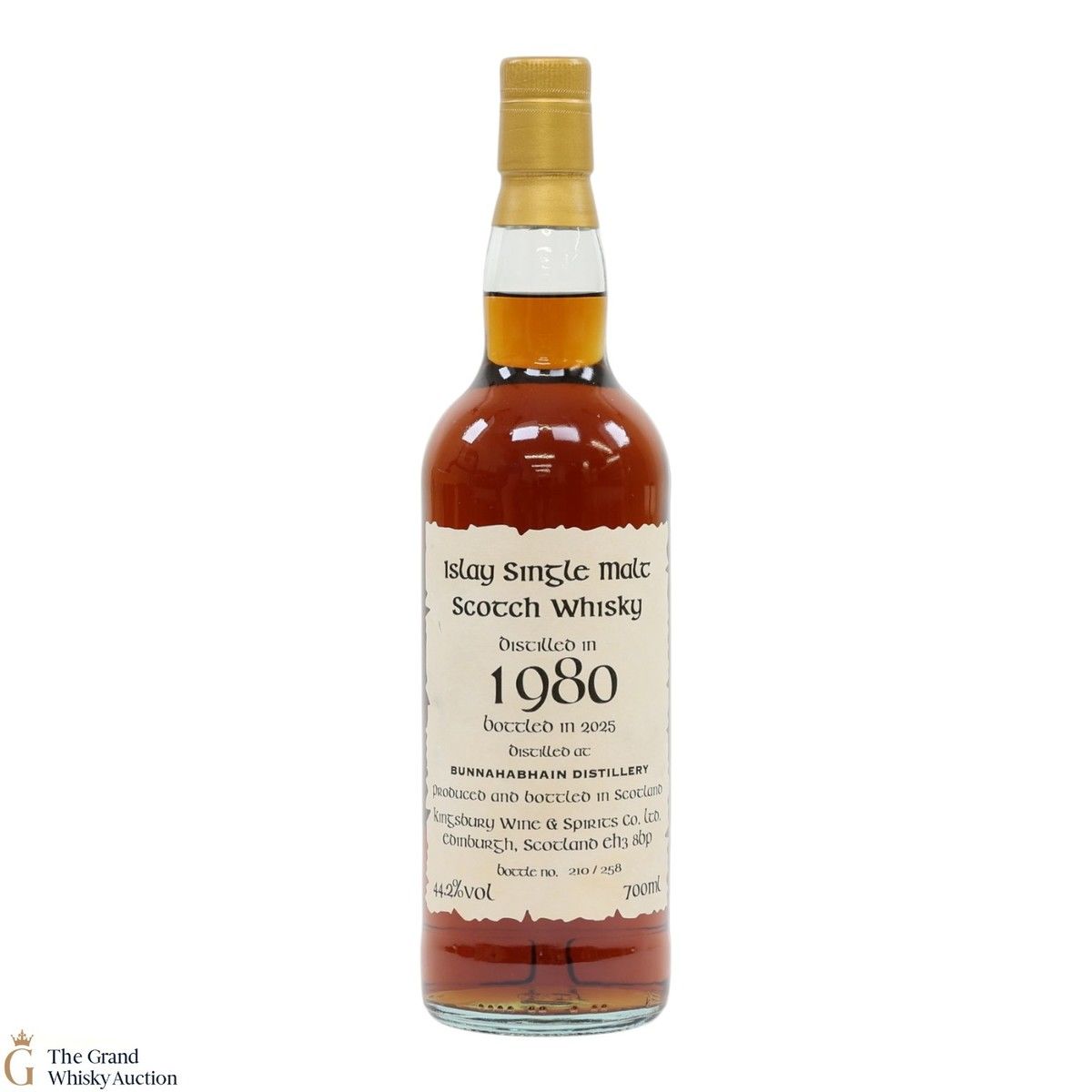 Bunnahabhain - 45 Year Old 1980 - 1st Fill PX Hogshead #3468 - Kingsbury
