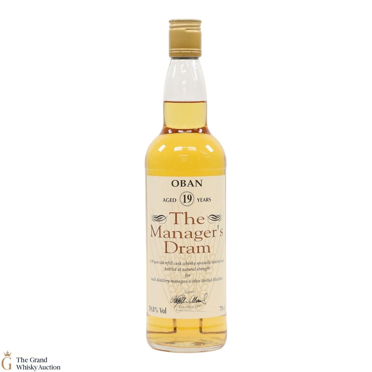 Oban - 19 Year Old - 1995 Manager's Dram