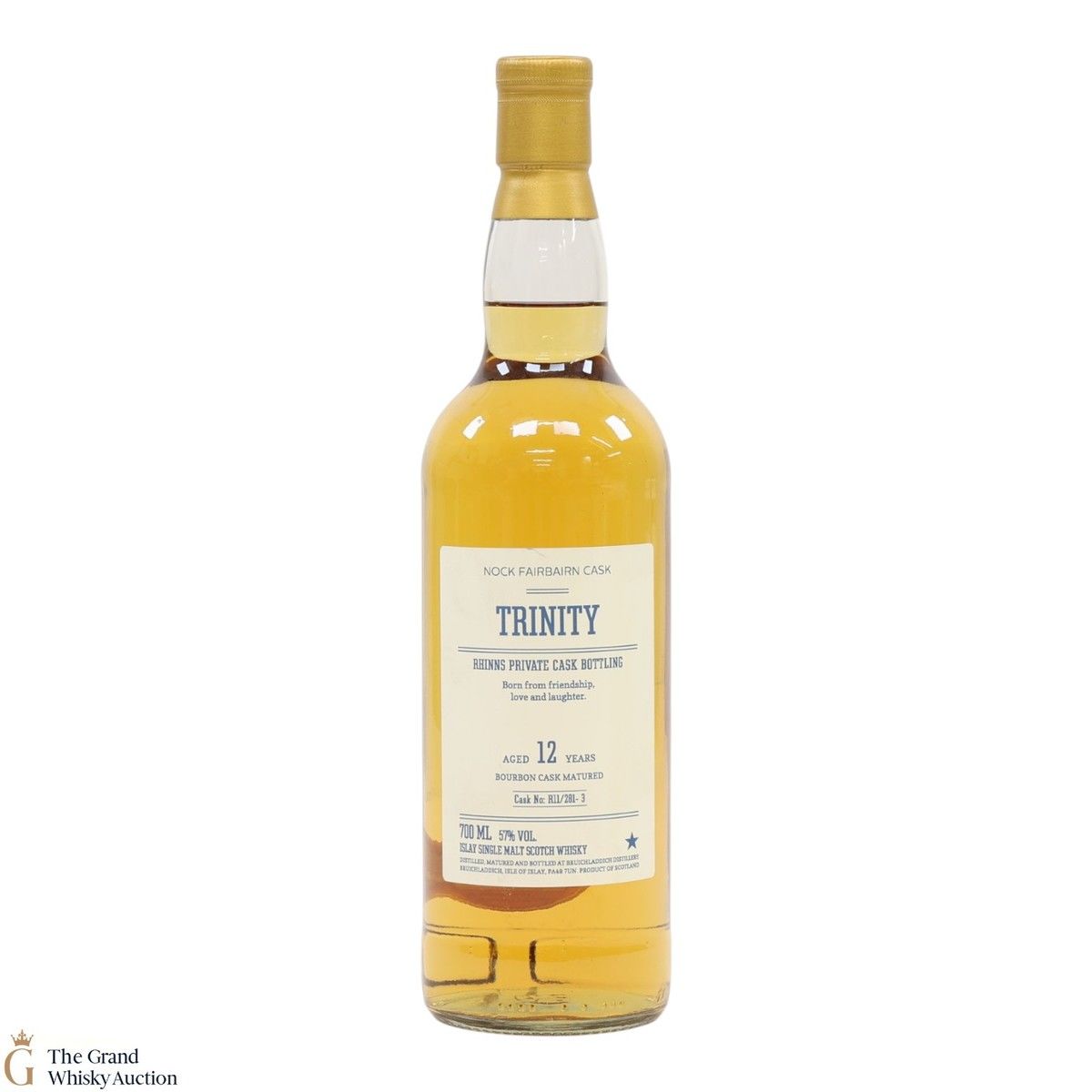 Bruichladdich - 12 Year Old 2011 - Rhinns Private Cask #R11/281-3 - Trinity