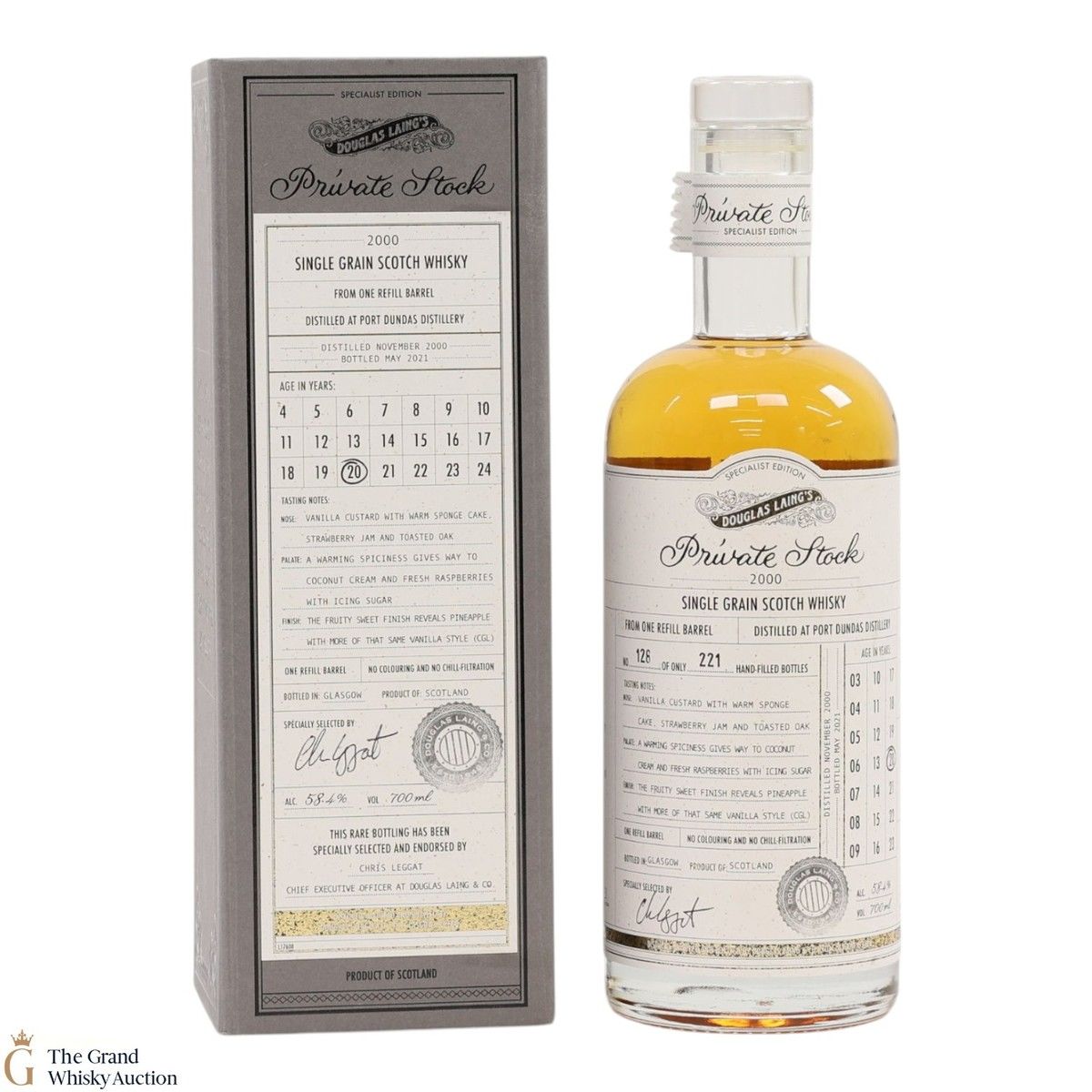 Port Dundas - 20 Year Old 2000 - Refill Barrel - Private Stock