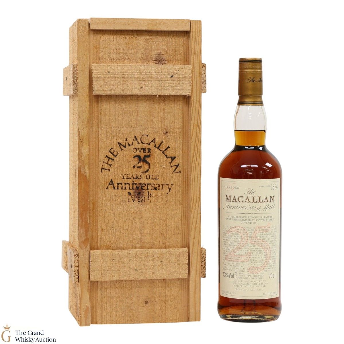 Macallan - 25 Year Old - Anniversary Malt