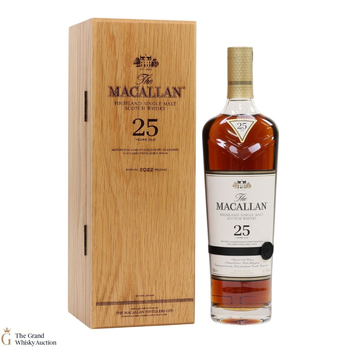 Macallan - 25 Year Old - Sherry Oak - 2021