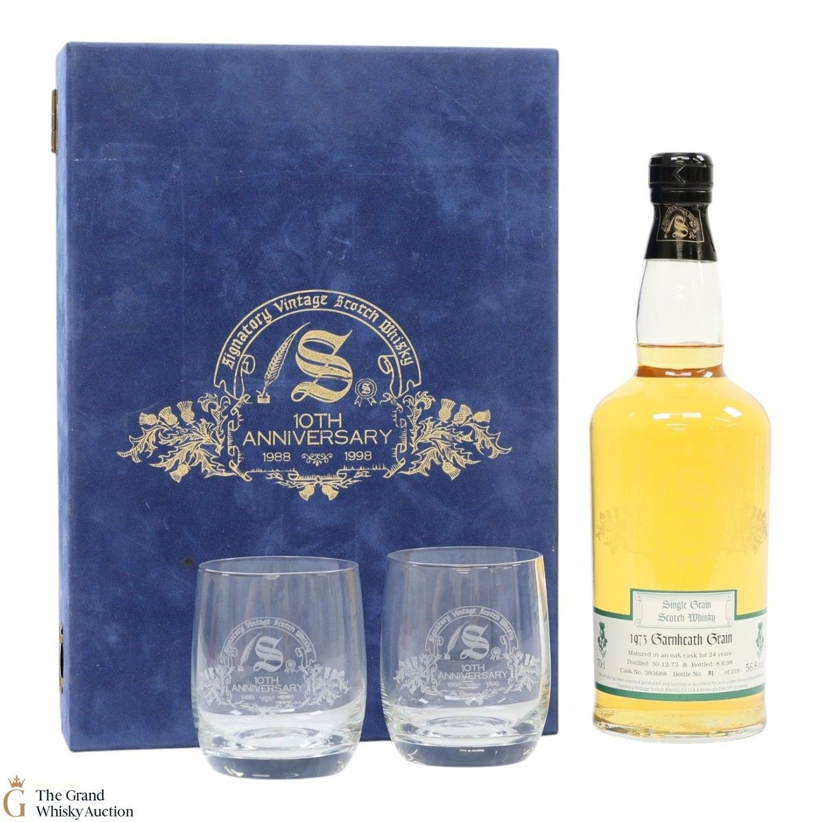 Garnheath - 24 Year Old 1973 - #303688 - Signatory Vintage 10th Anniversary