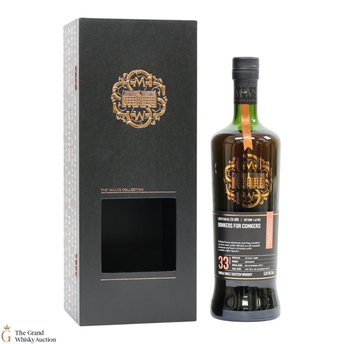 Macallan - 33 Year Old 1989 - Ex-Oloroso Butt & 1st Fill Ex-Oloroso Butt #24.169 - The Vaults Collection