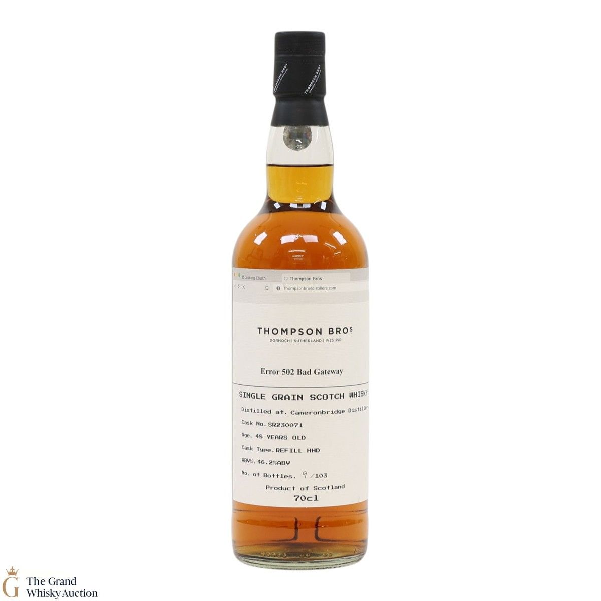 Cameronbridge - 45 Year Old - Refill HHD #SR230071