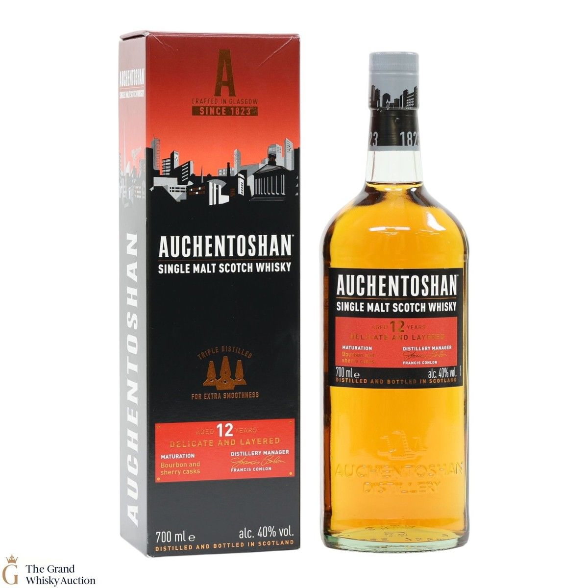 Auchentoshan - 12 Year Old - Delicate and Layered