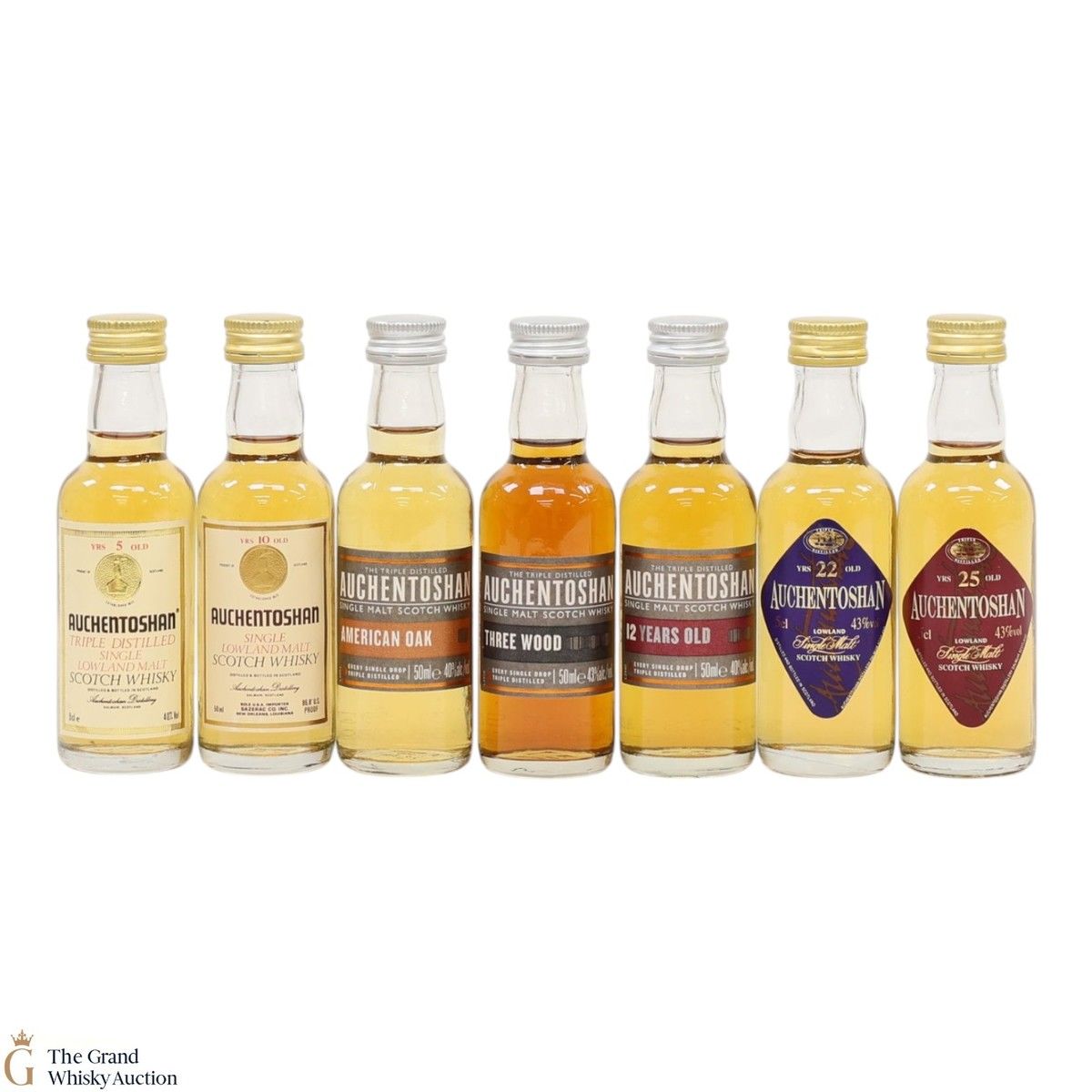 Auchentoshan - Miniature Selection (7 x 5cl)