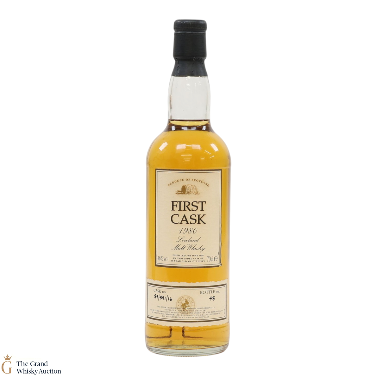 Bladnoch - 16 Year Old 1980 #89/591/16 - First Cask