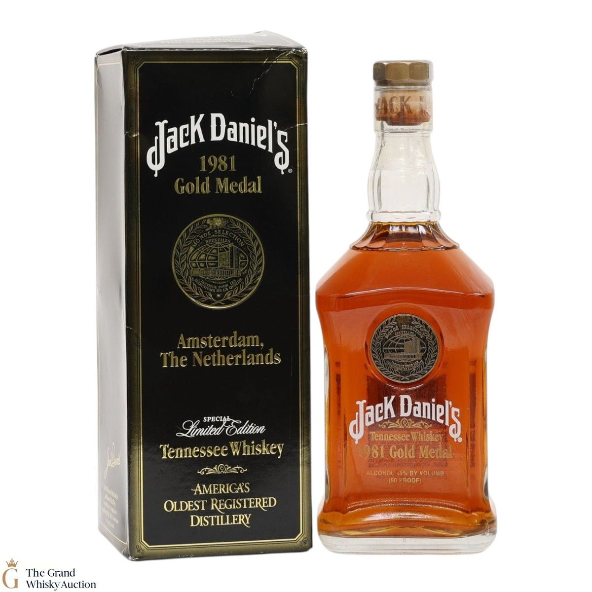 Jack Daniel's - 1981 Gold Medal #7 (75cl)