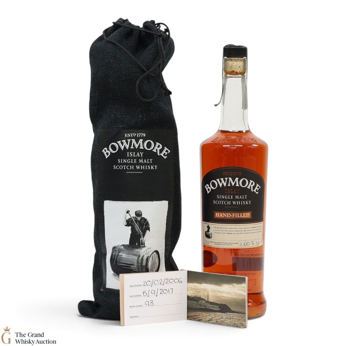 Bowmore - 11 Year Old 2006 1st Fill Wine Barrel - Hand Filled #847