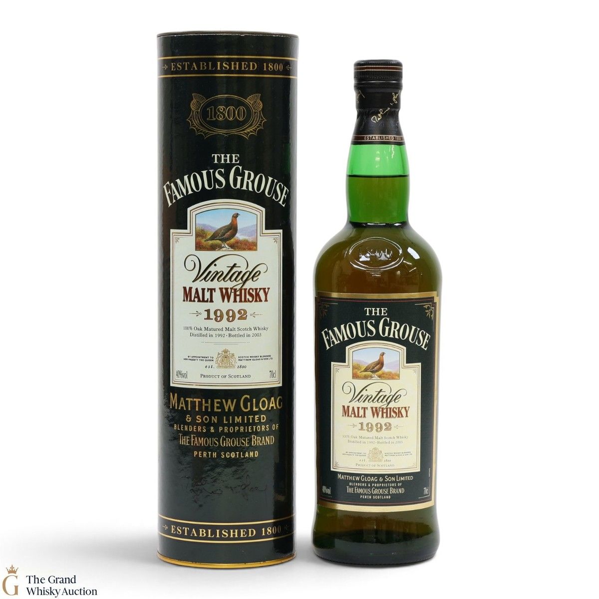 Famous Grouse - 1992 Vintage Matthew Gloag