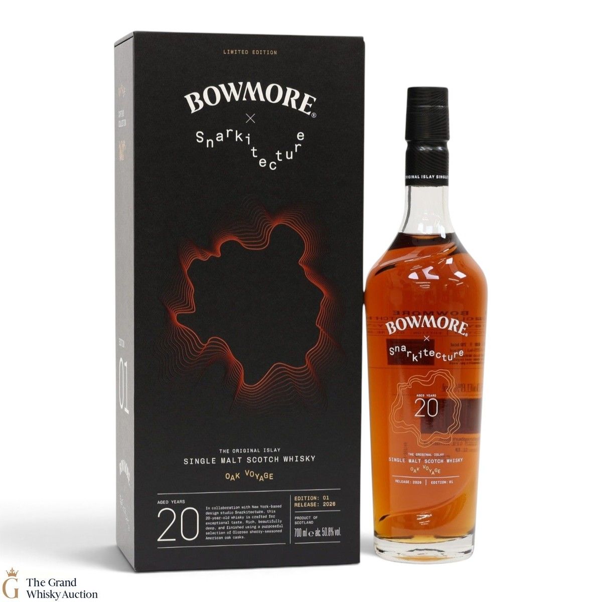 Bowmore X Snarkitecture - 20 Year Old - Oak Voyage 2026