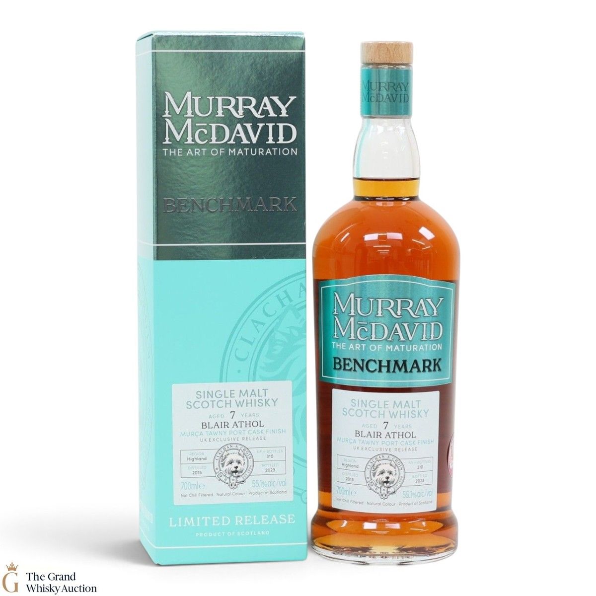 Blair Athol - 7 Year Old 2015 - Murca Tawny Port Cask Finish - Benchmark Murray McDavid - UK Exclusive
