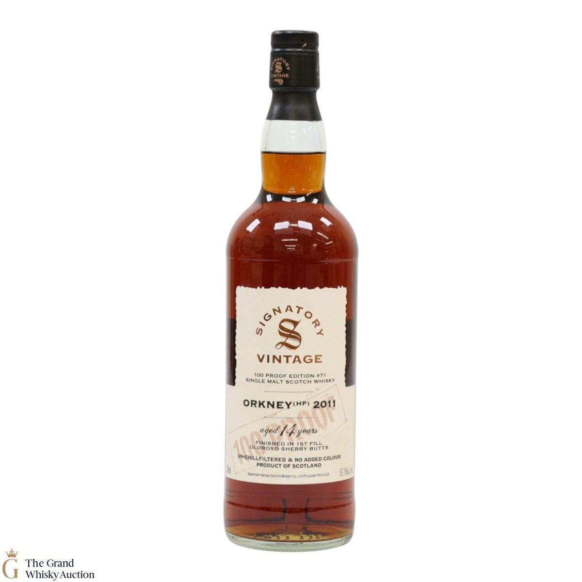 Orkney - 14 Year Old 2011 - Signatory Vintage 100 Proof Edition #71