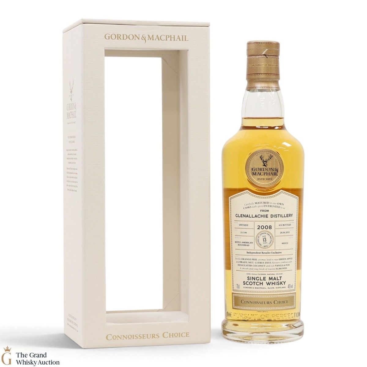Glenallachie - 13 Year Old 2008 #900122 - Gordon & MacPhail Connoisseurs Choice