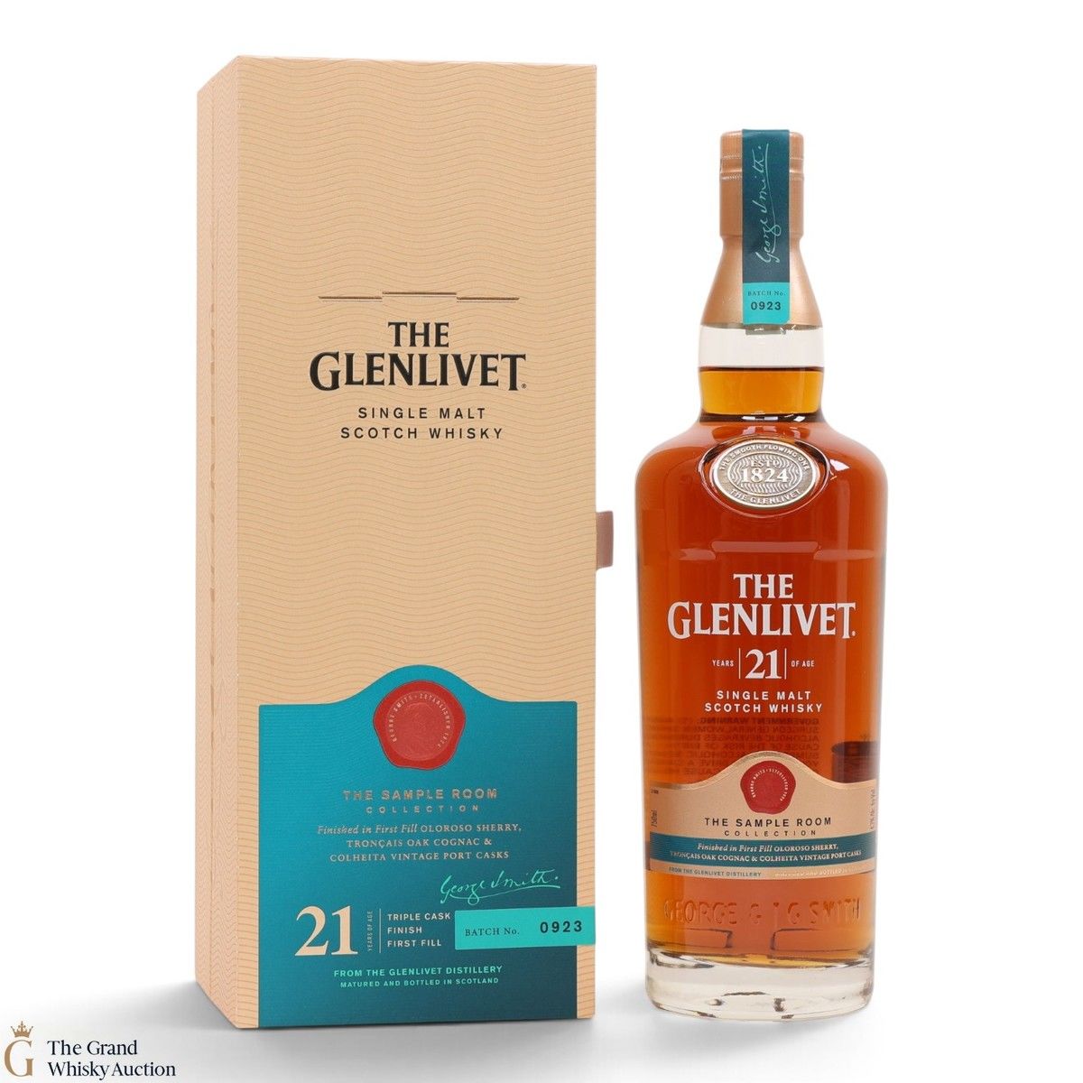 Glenlivet - 21 Year Old - Triple Cask Finish - The Sample Room Collection (75cl)
