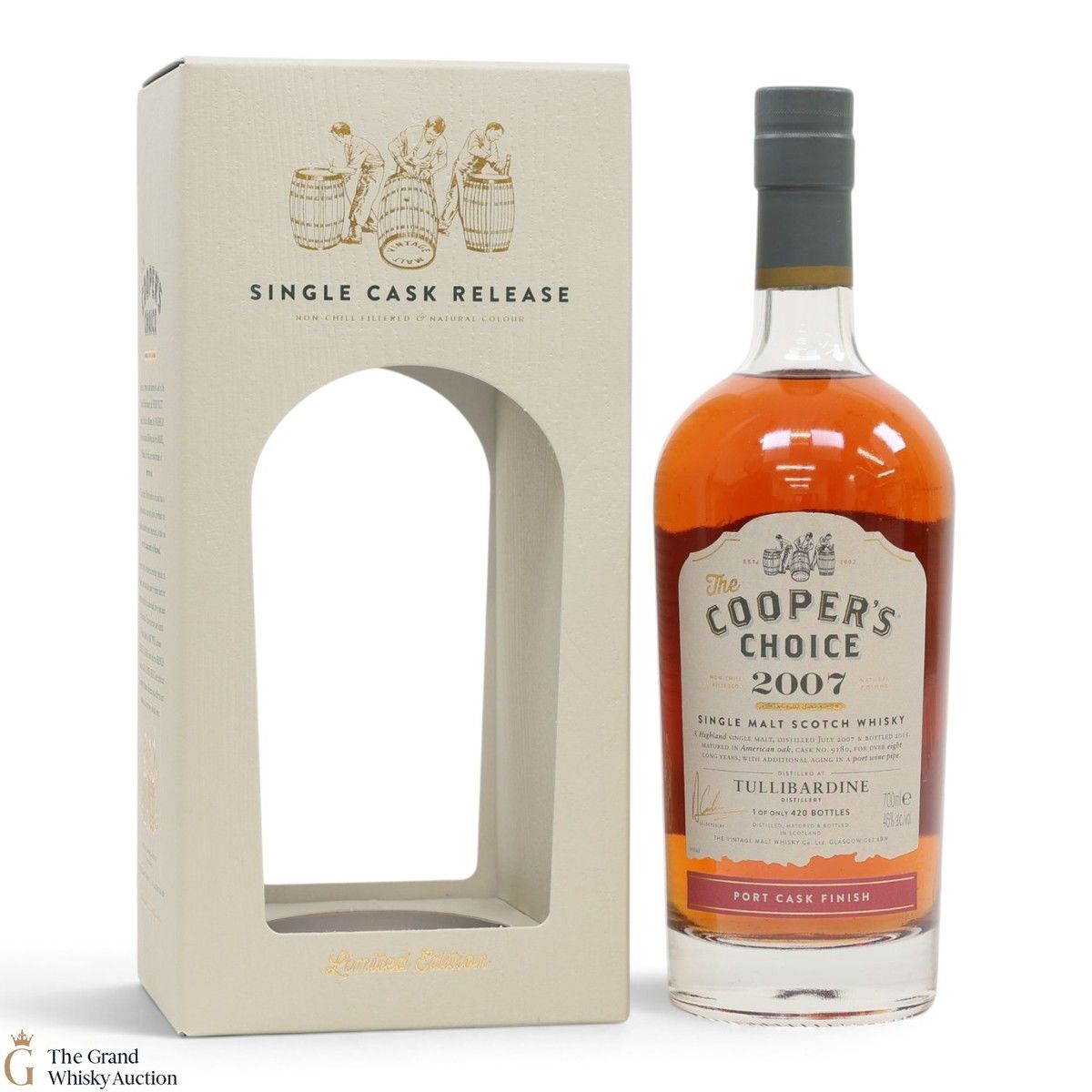Tullibardine - 2007 - Port Cask Finish - The Cooper's Choice