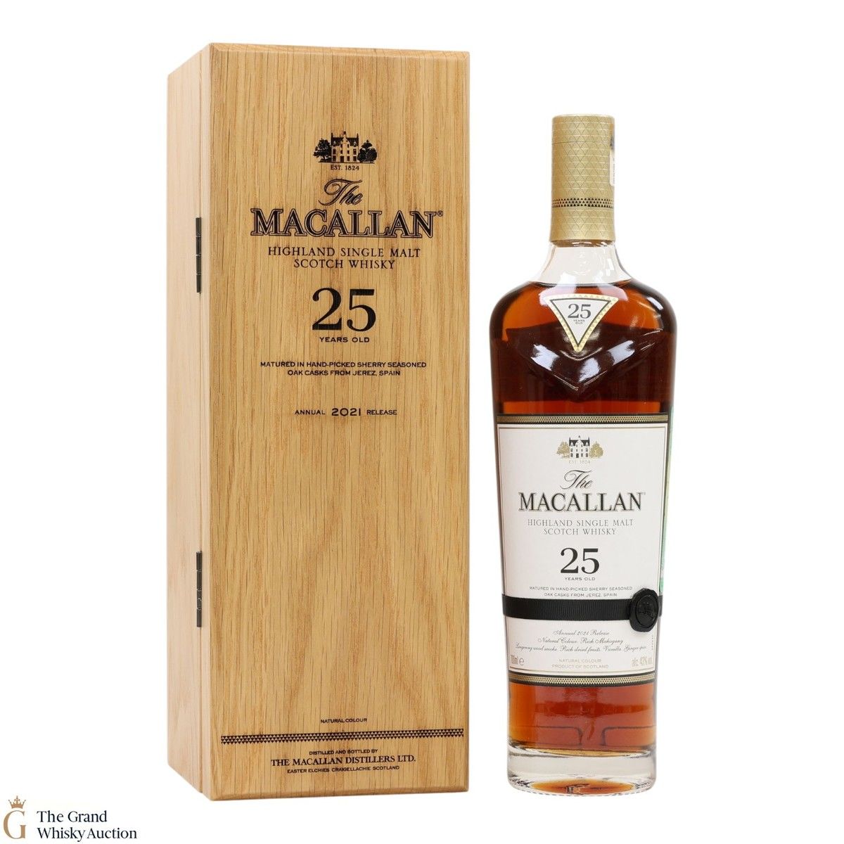 Macallan - 25 Year Old - Sherry Oak - 2021