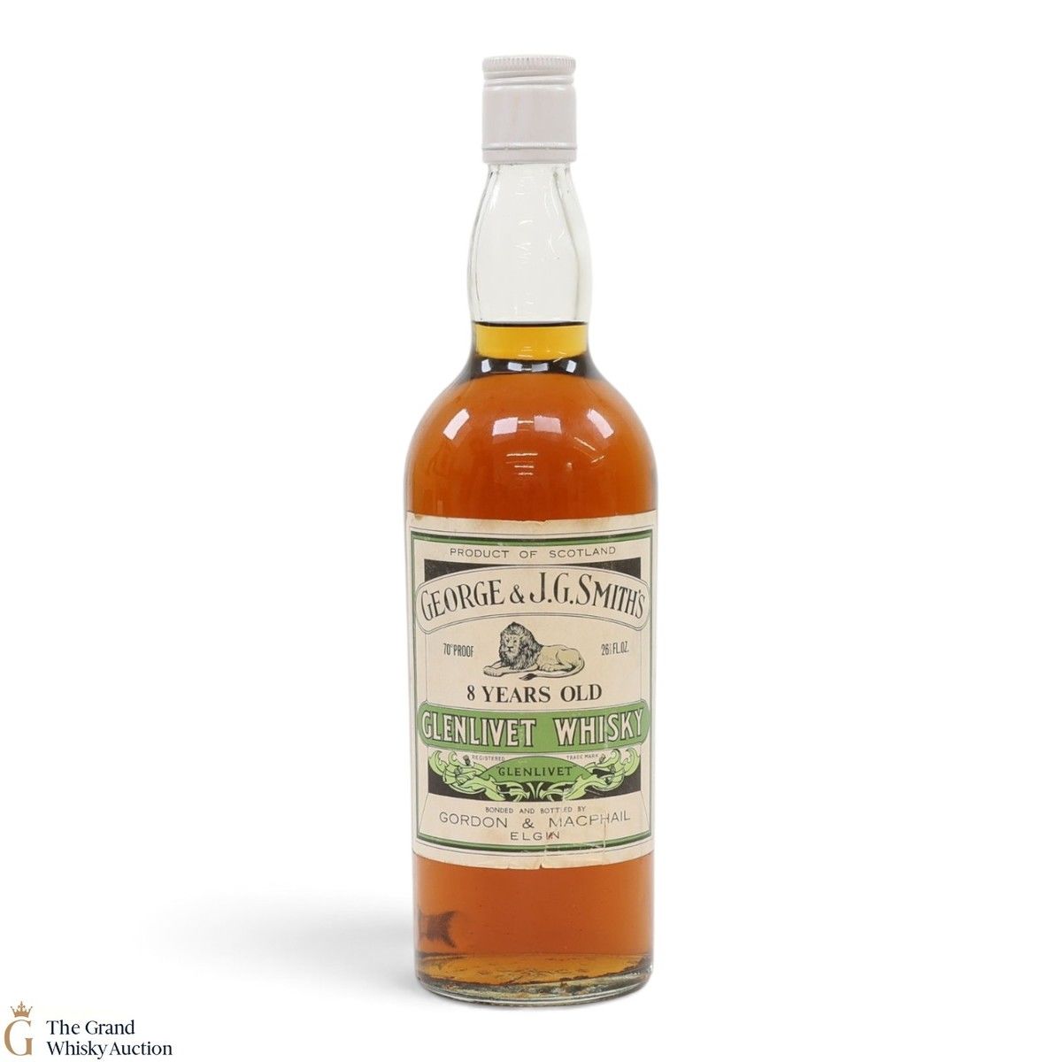 Glenlivet - 8 Year Old - George & J.G. Smith's - Gordon & MacPhail (26 2/3 Fl Ozs)
