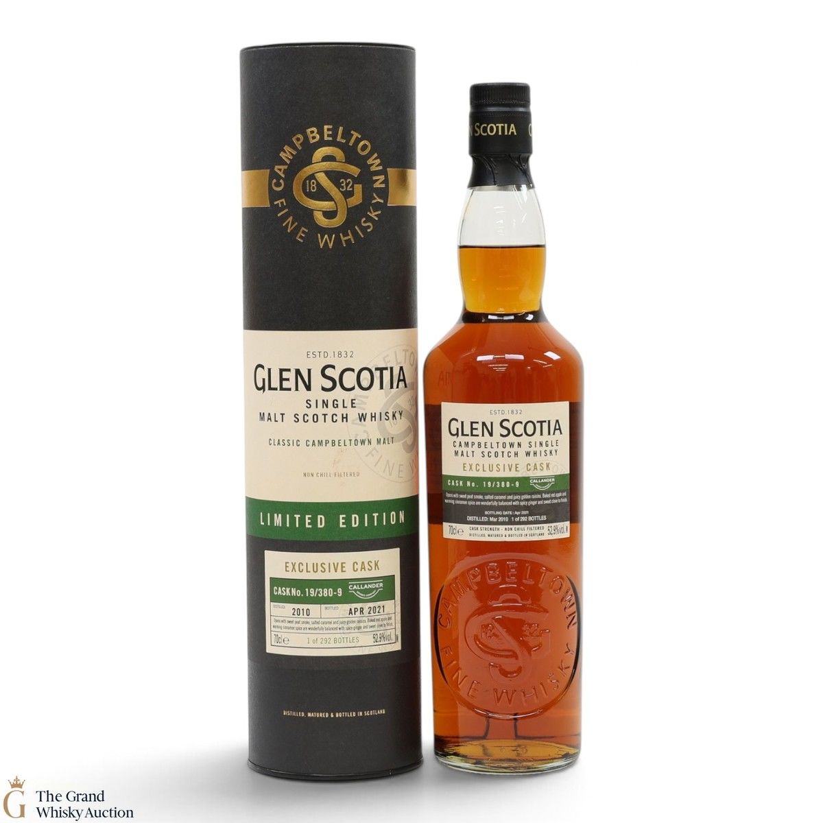 Glen Scotia - 2010 Callander Exclusive Cask #19/380-9