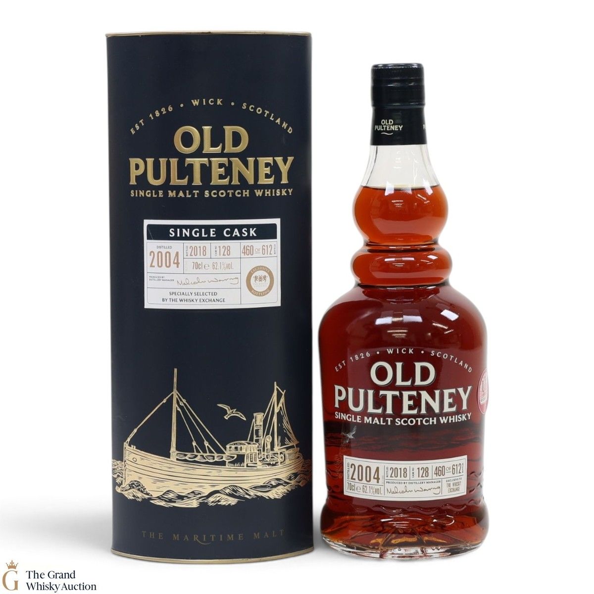 Old Pulteney - 2004 Single Cask #128 - The Whisky Exchange Exclusive