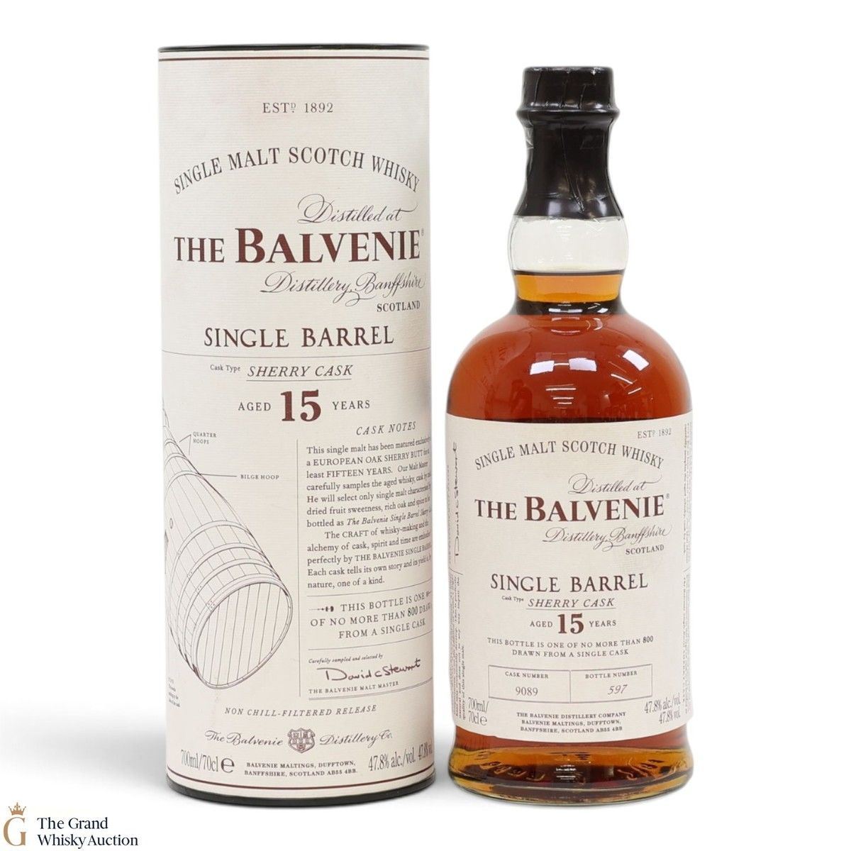 Balvenie - 15 Year Old - Sherry Cask Single Barrel #9089