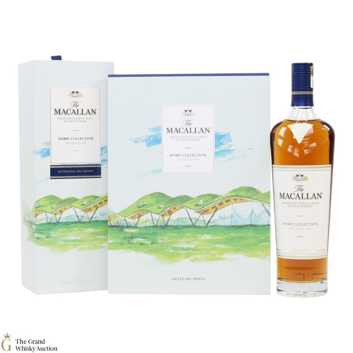 Macallan - Home Collection - The Distillery (1x70cl) & Giclee Art Prints
