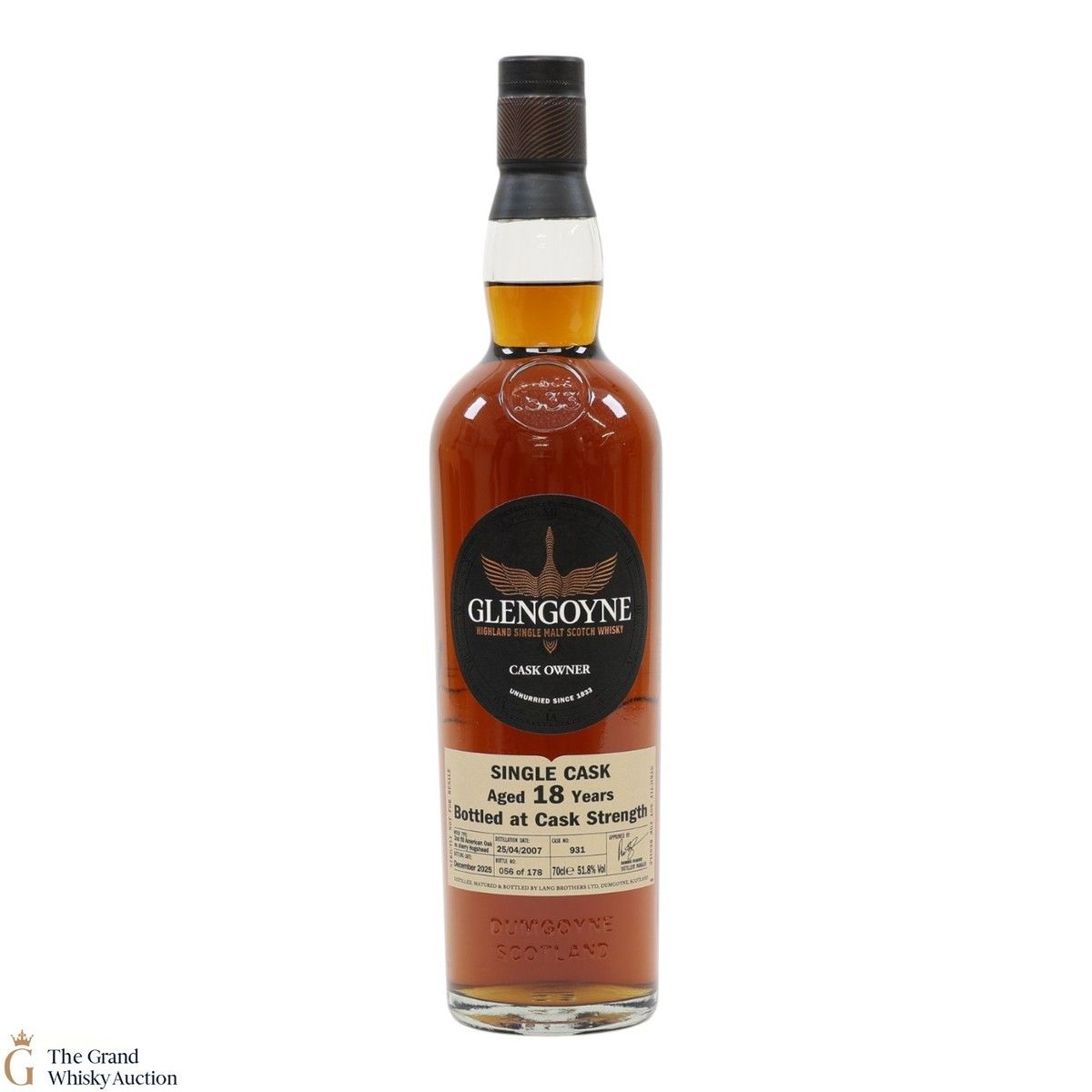 Glengoyne - 18 Year Old - Single Cask #931